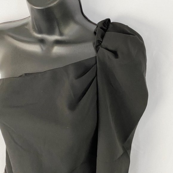 Astr The Label Isolde One Shoulder Bodysuit Black - Picture 2 of 9